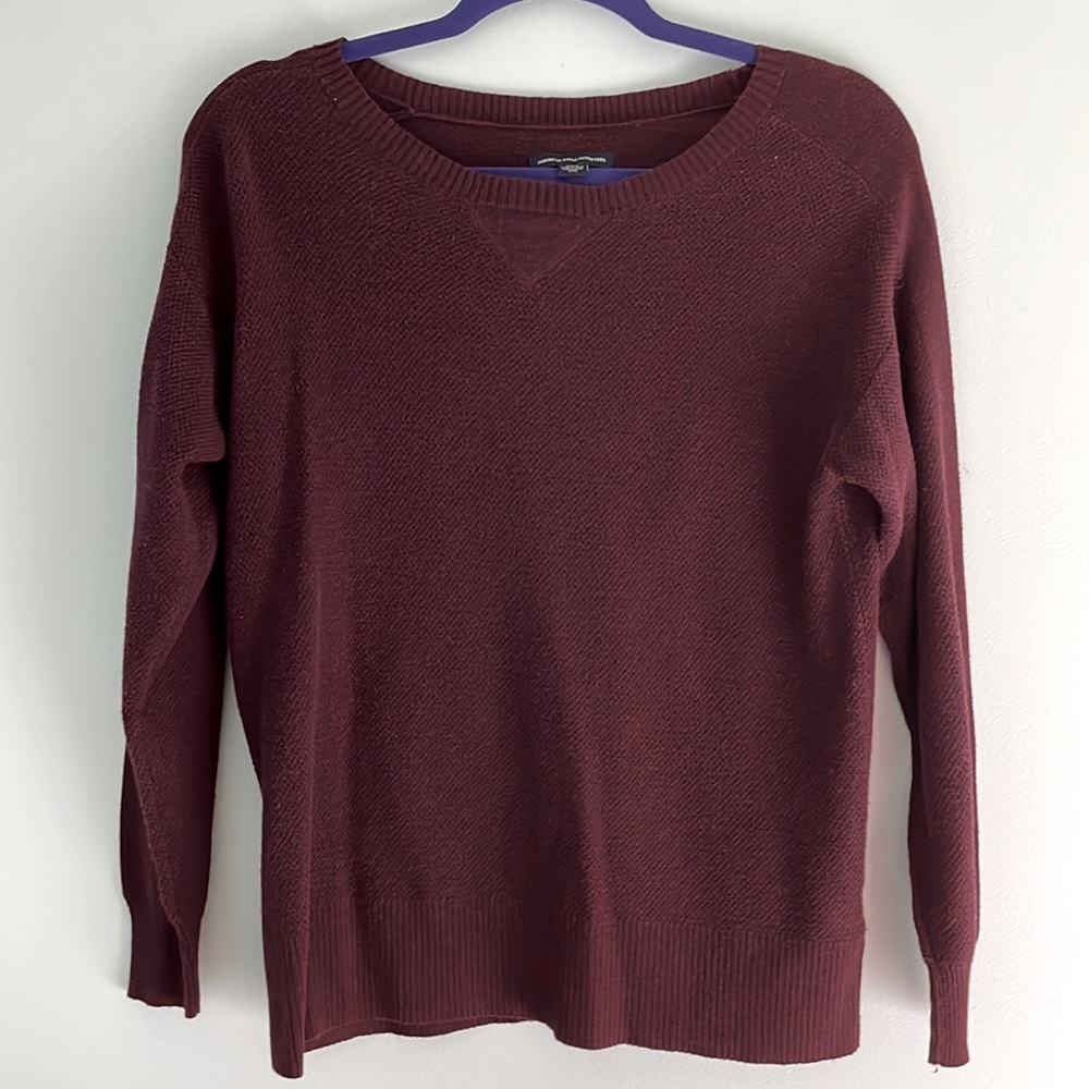 American eagle plum sweater